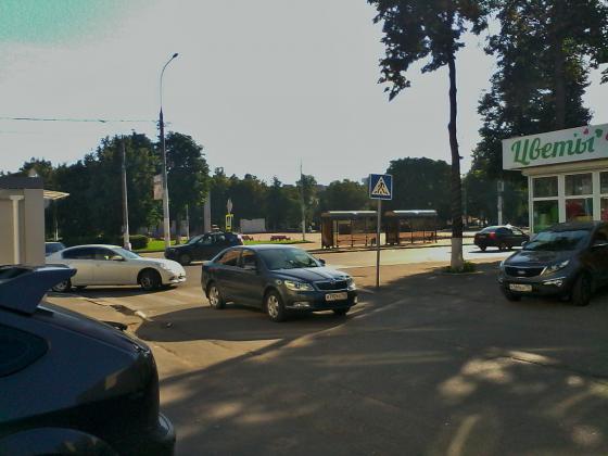 Вид на площадь Славы 