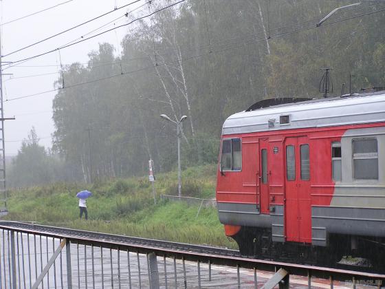 Электричка в Подольске