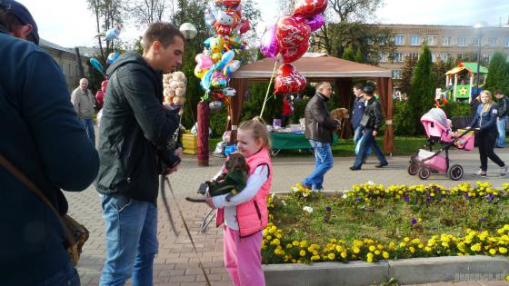 В сквере Поколений