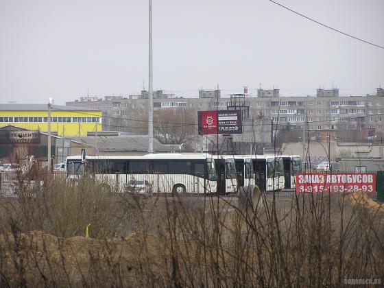 Частный автобусный парк на Объездной дороге 