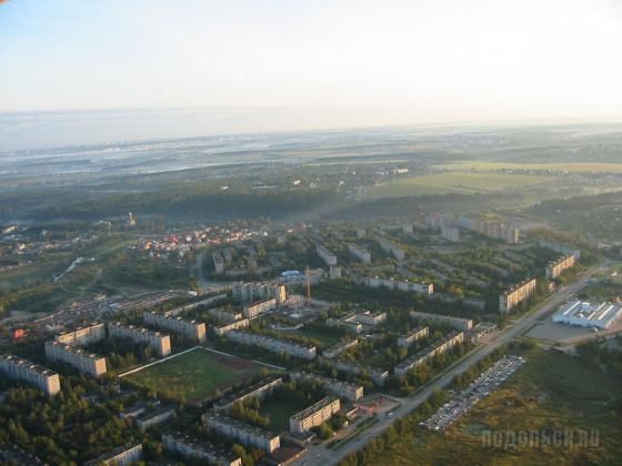 Подольск с высоты птичего полета 