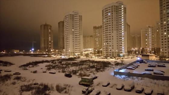 Зима, ночь 