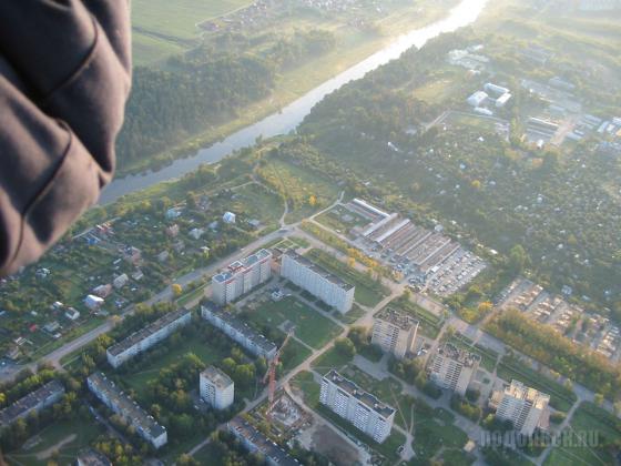 Подольск с высоты птичего полета 