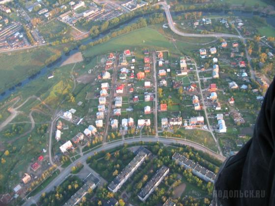 Подольск с высоты птичего полета 