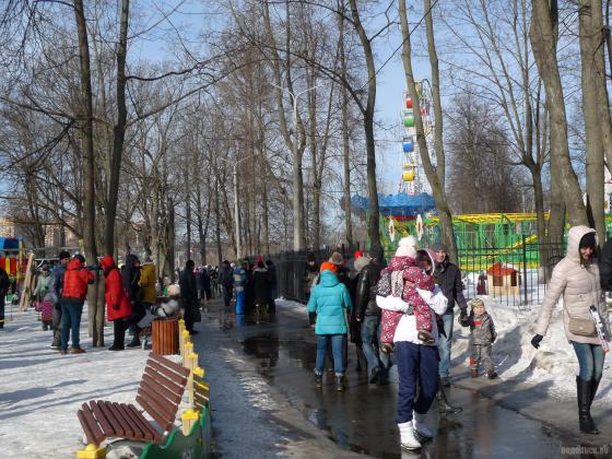 Масленица в парке Талалихина 26 февраля 