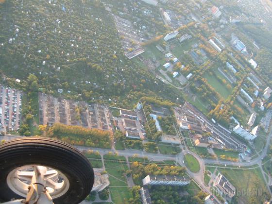 Подольск с высоты птичего полета 