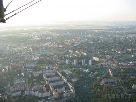Подольск с высоты птичего полета 