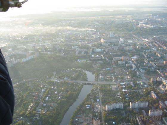 Подольск с высоты птичего полета 