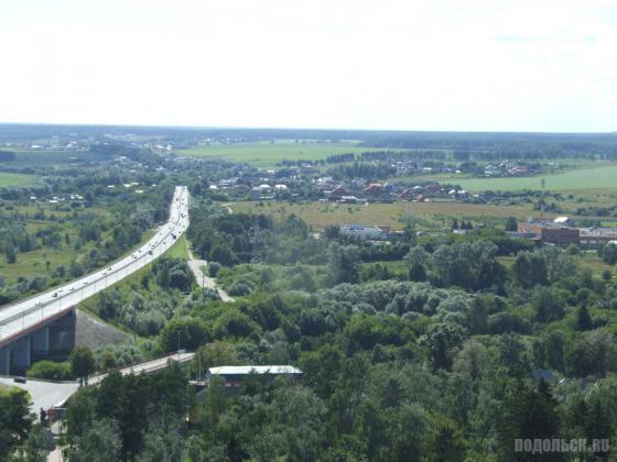 Варшавское шоссе у поселка Кузнечики 