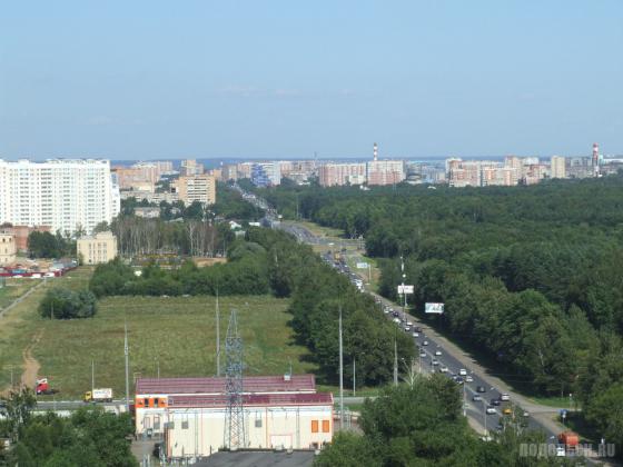 Варшавское шоссе у поселка Кузнечики 