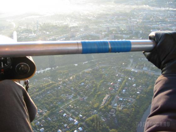 Подольск с высоты птичего полета 