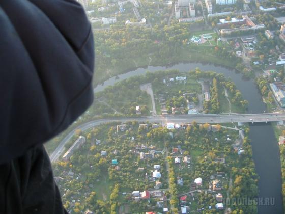 Подольск с высоты птичего полета 