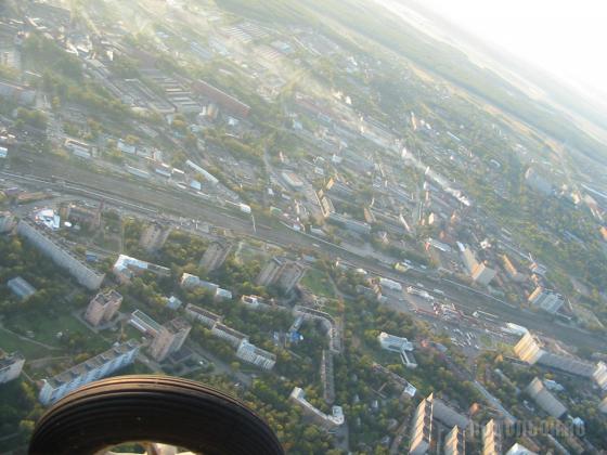 Подольск с высоты птичего полета 