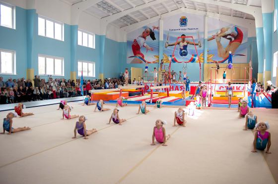 Открытие зала спортивной гимнастики в Железнодорожном 
