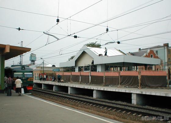 Строительство турникетов на ж/д станции Подольск 