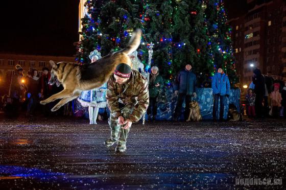 Праздник 24 декабря 2017 г. в сквере Поколений 