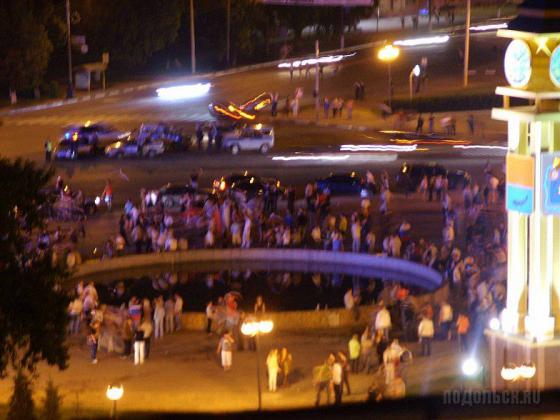 Ночь победы российской сборной по футболу. 22.06.2008 г. 