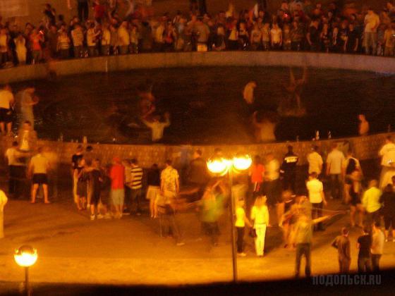Ночь победы российской сборной по футболу. 22.06.2008 г. 