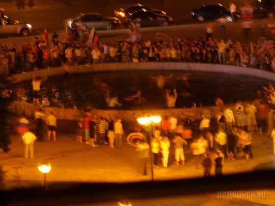 Ночь победы российской сборной по футболу. 22.06.2008 г. 