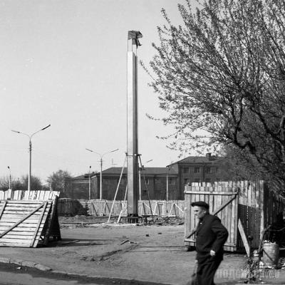 Вокзальная площадь. 1969 г. 