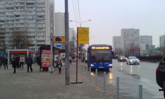 Автобус в Москве 