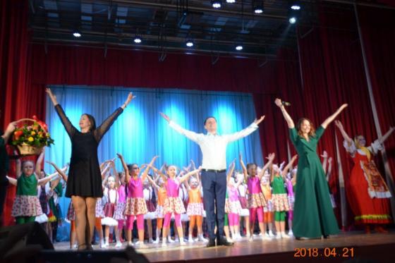 Отчетный концерт ансамбля "Подольчане" в ДК имени Карла Маркса. Май 2018 