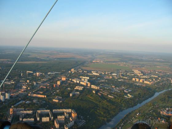 Подольск с высоты птичего полета 
