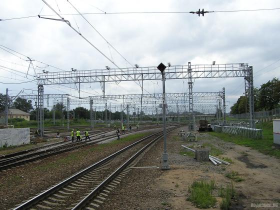 Железная дорога на станции Царицыно 21.07.2018 