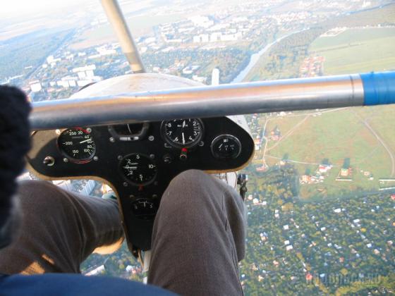 Подольск с высоты птичего полета 