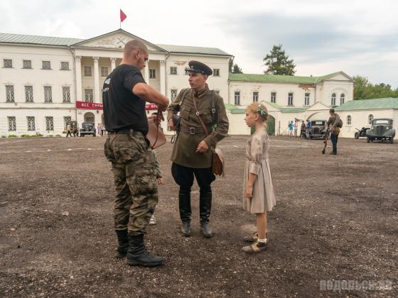 Съемки фильма "Ильинский рубеж" 