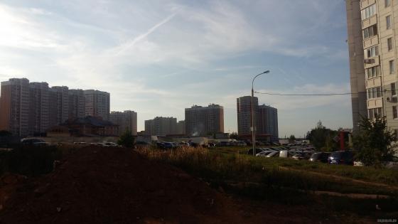 Вид от "Подольских Просторов". Август 2018 
