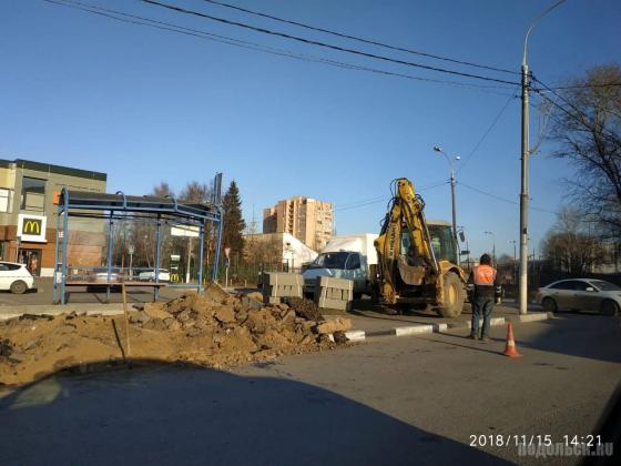 Замена остановочного павильона