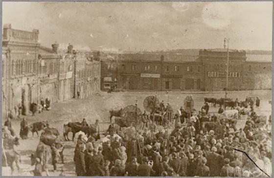 Сенная (Советская) площадь. 1910 г. 