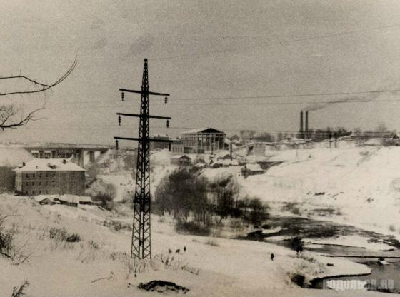 Вид на Цемянку со стороны села Добрятино. Конец 1960-х гг. 