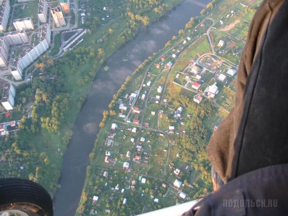 Подольск с высоты птичего полета 