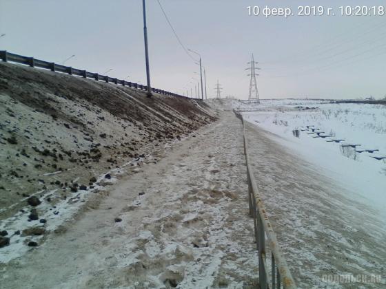 У старого кладбища в Сергеевке. 10.02.2019 