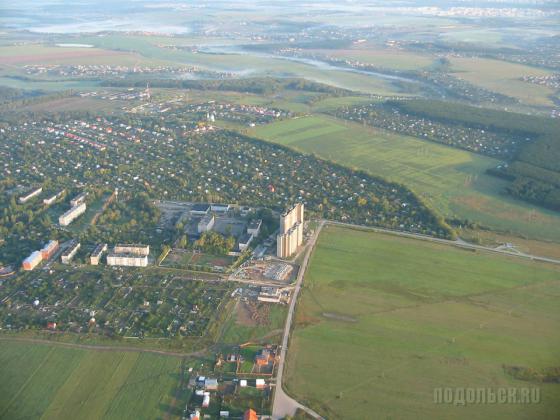 Подольск с высоты птичего полета 