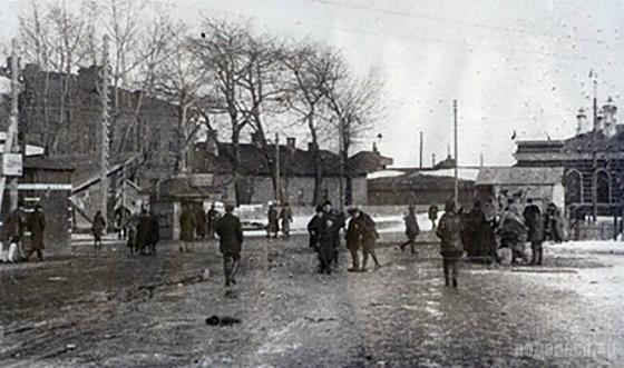 Вокзальная площадь. 1927 г. 