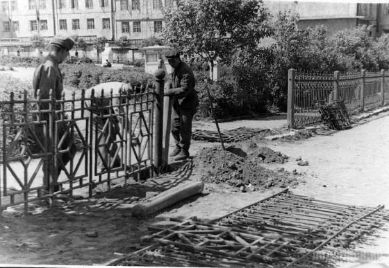 Благоустройство Советской площади. 1960-е гг. 