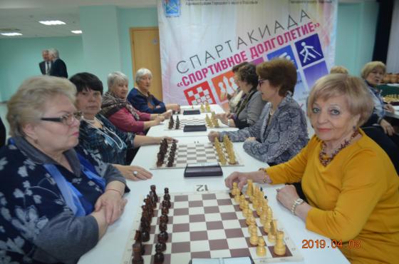 Спартакиада "Спортивное долголетие 60+". Апрель 2019 