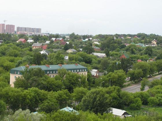 Вид с колеса обозрения 
