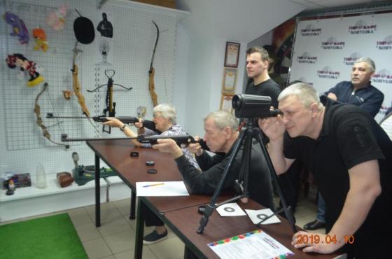 Спартакиада "Спортивное долголетие 60+". Стрельба. Апрель 2019