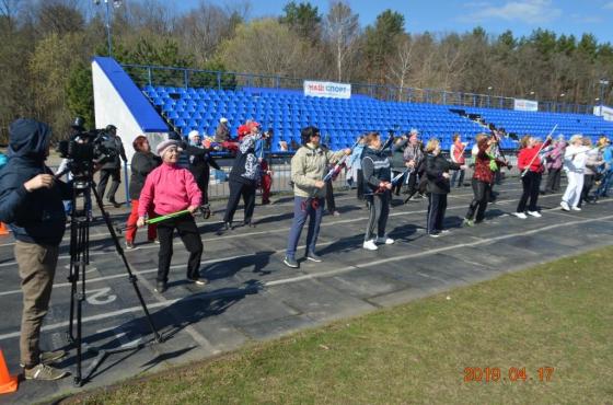 Спартакиада "Спортивное долголетие 60+". Апрель 2019 