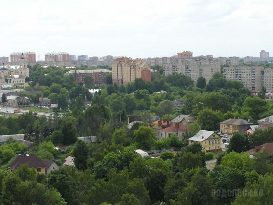 Вид с колеса обозрения 
