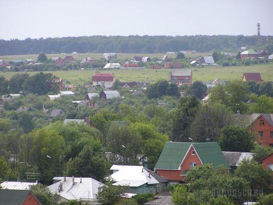 Вид с колеса обозрения 