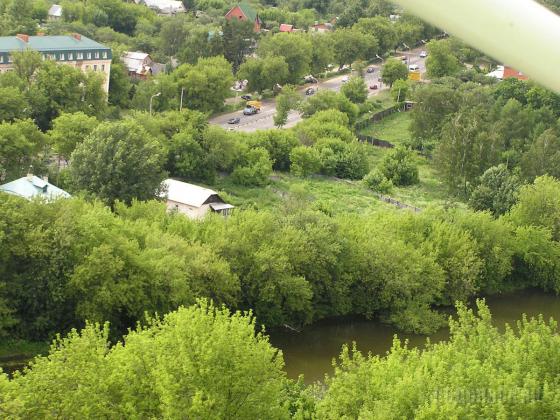Вид с колеса обозрения 