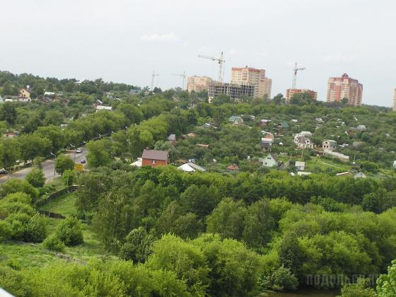 Вид с колеса обозрения 
