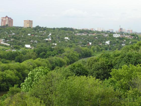 Вид с колеса обозрения 