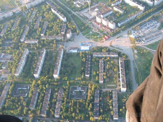 Подольск с высоты птичего полета 