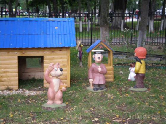 В городском парке 